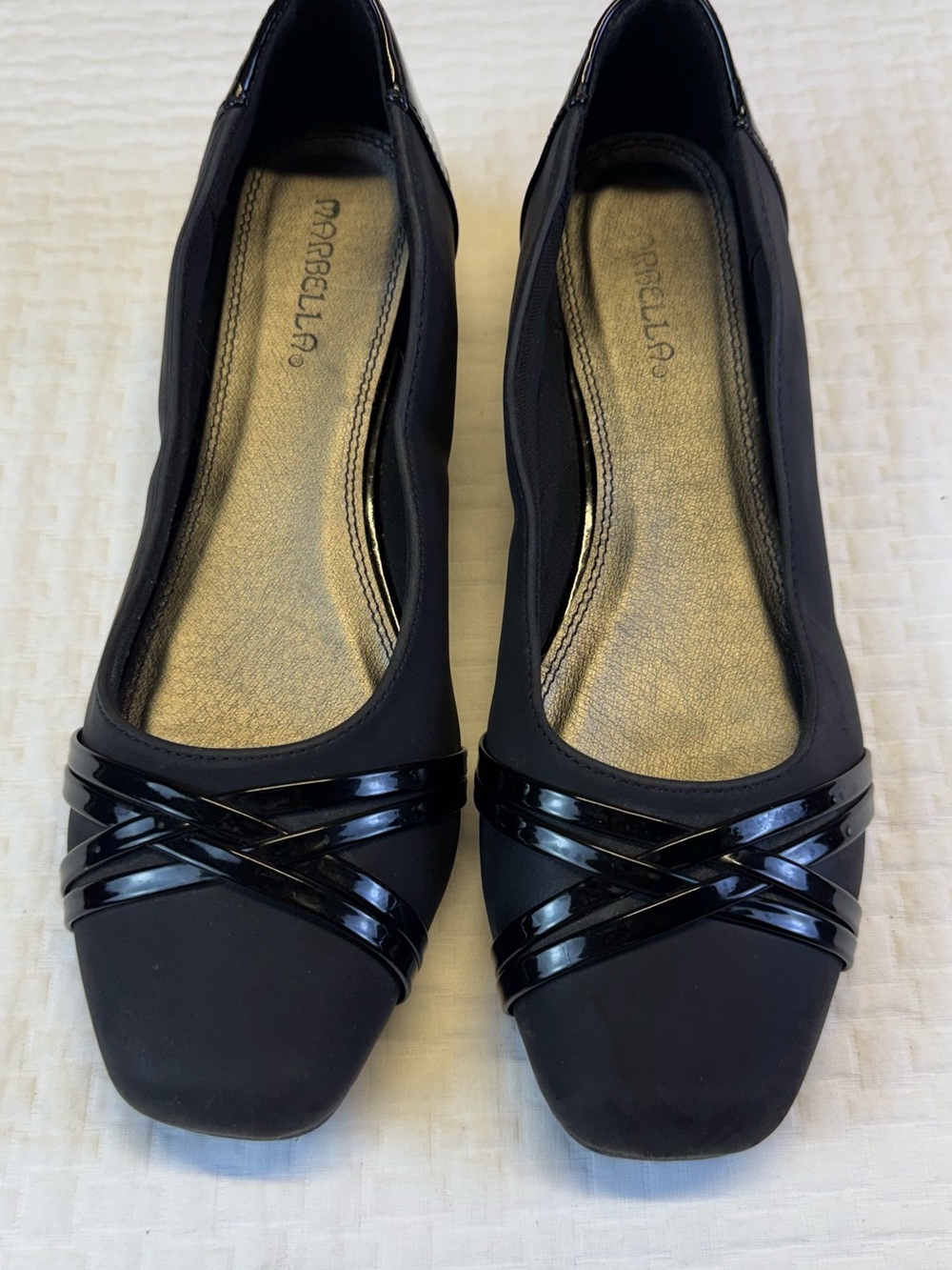 MARELLA Women's Black Ballet Flats Size 8m